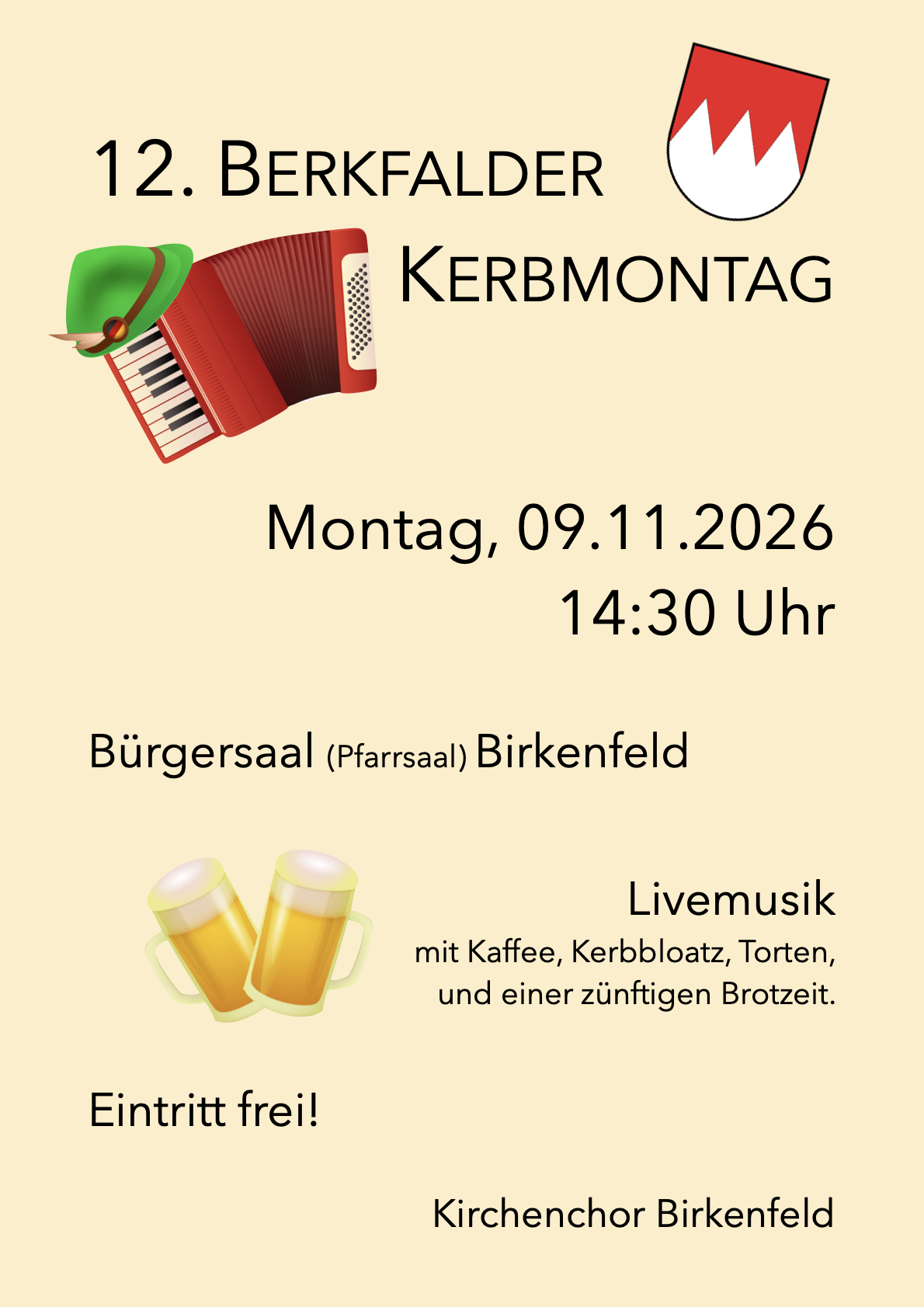 12. Berkfalder Kerbmontag