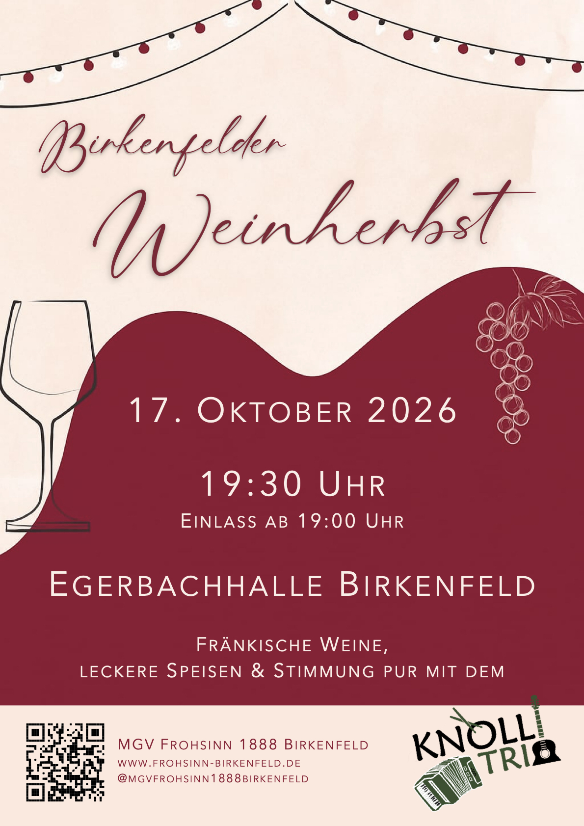 Wein & Live-Musik am Samstag🍷🍂 🎶