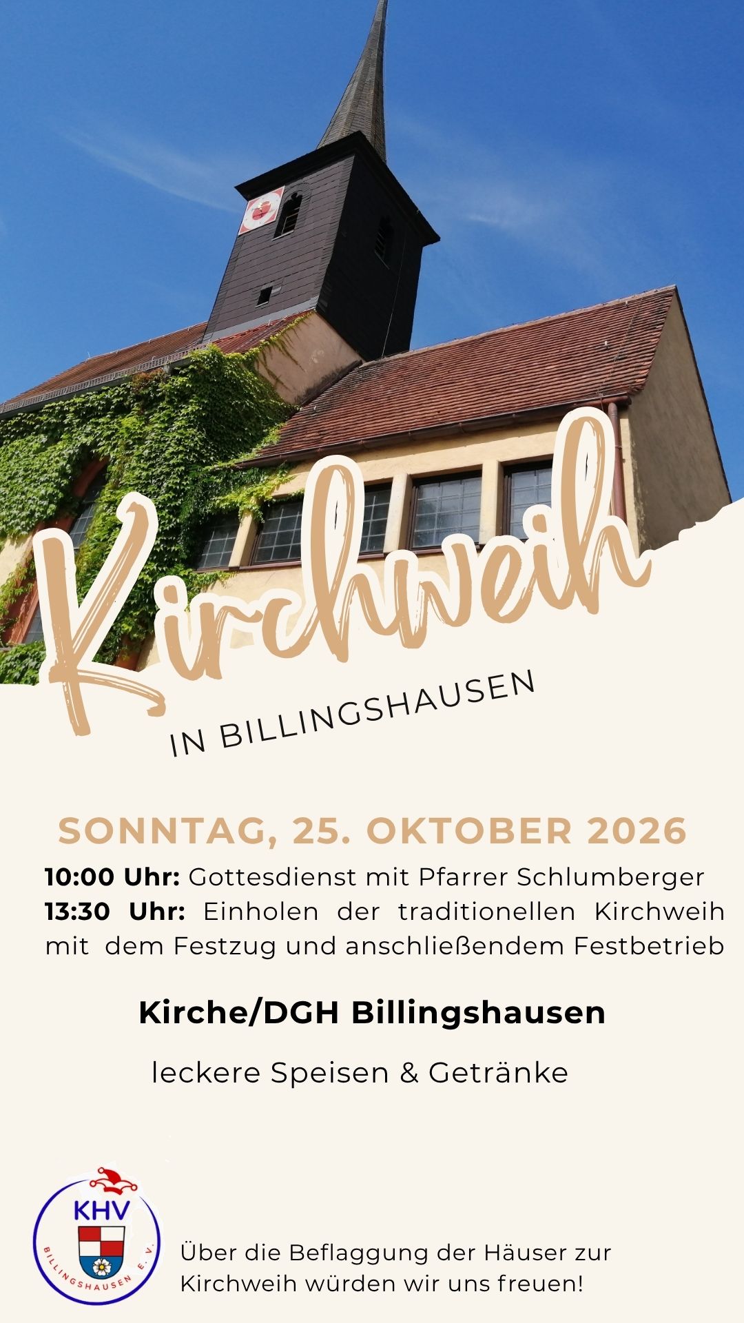 Kirchweihsonntag in Billingshausen