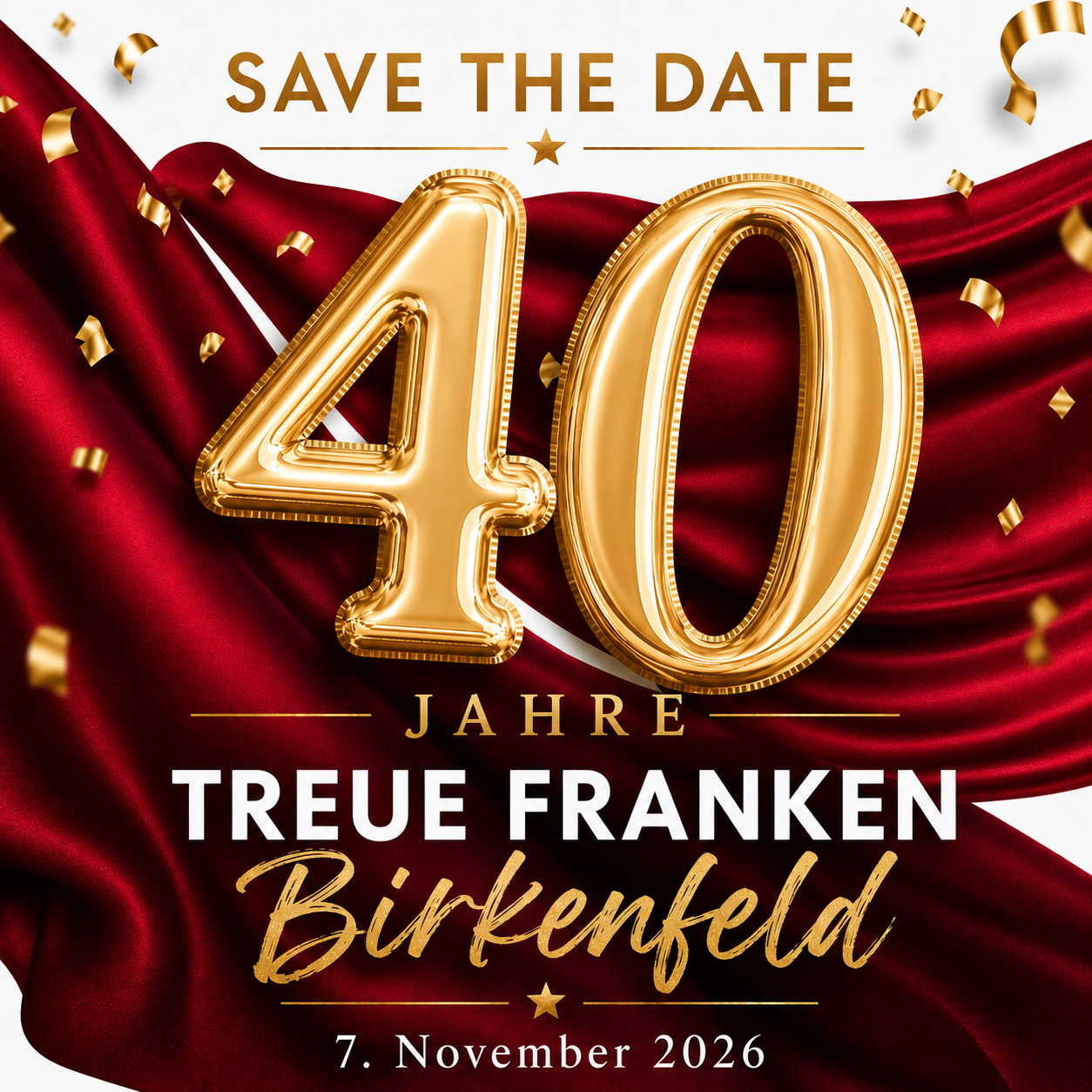 40 Jahre - Treue Franken Birkenfeld