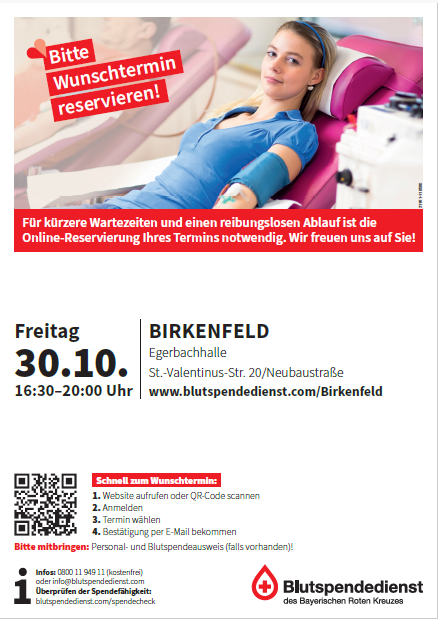 Blutspende in Birkenfeld