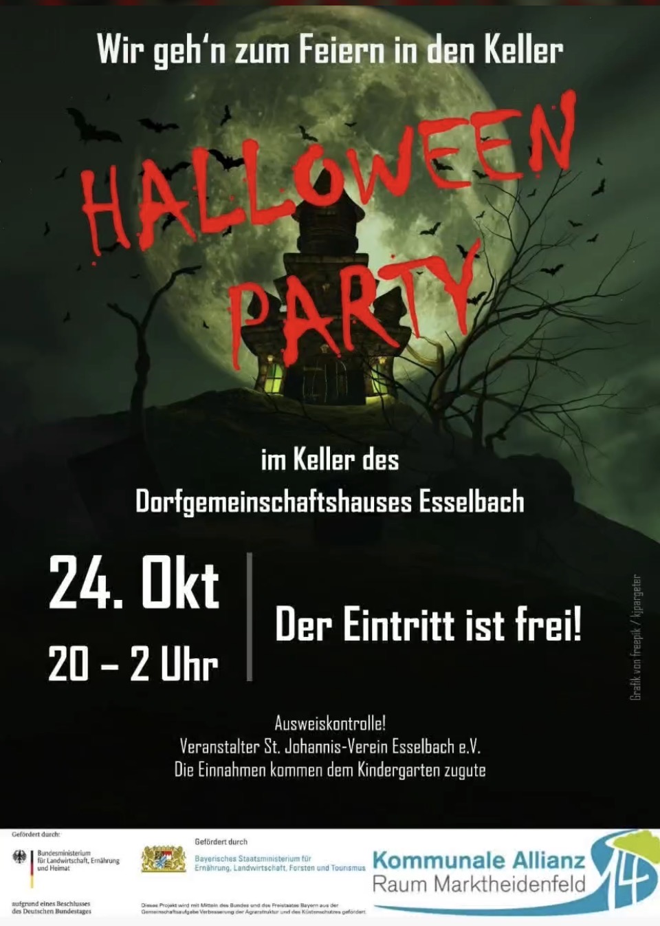 Halloween im Keller