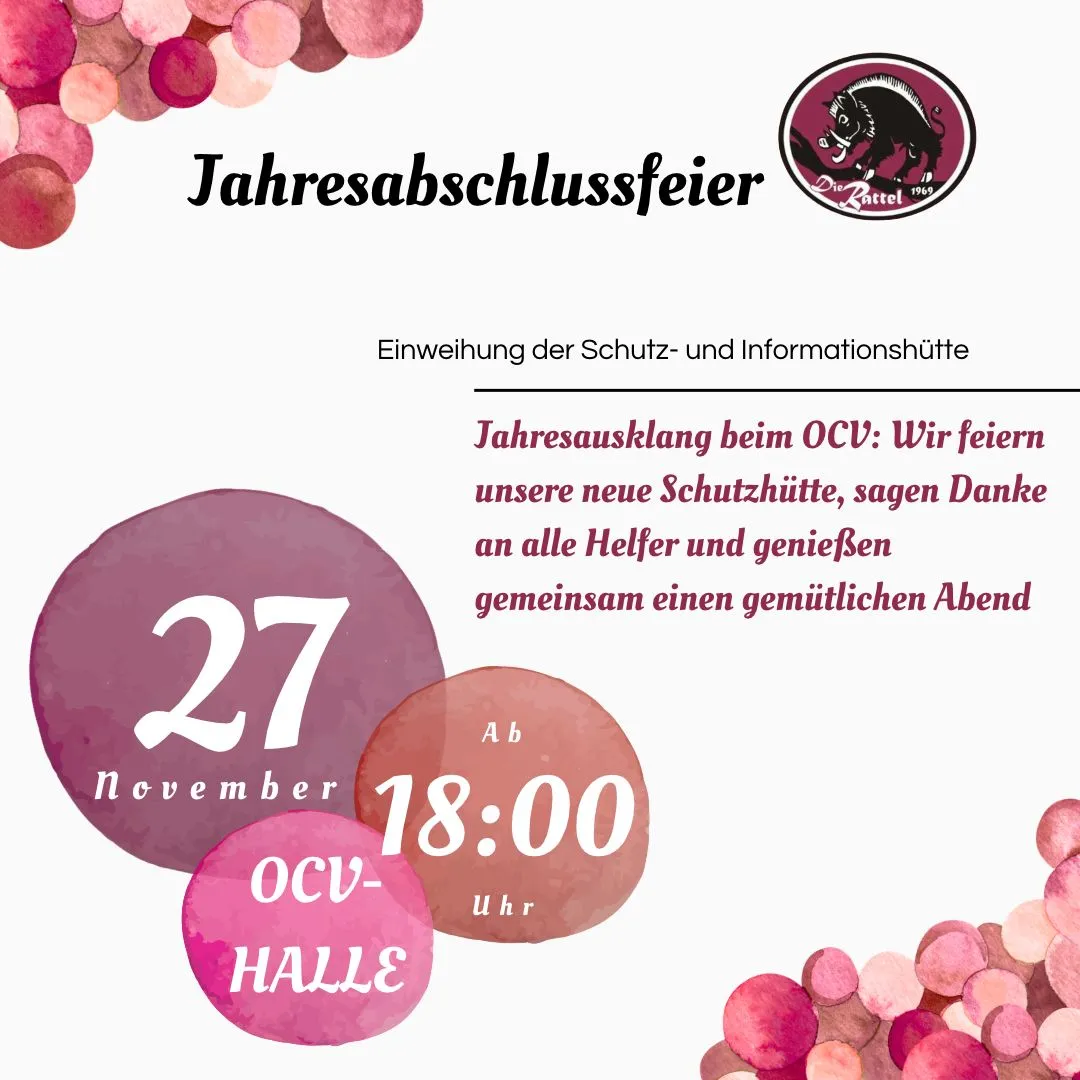 Jahresabschlussfeier OCV 🎄