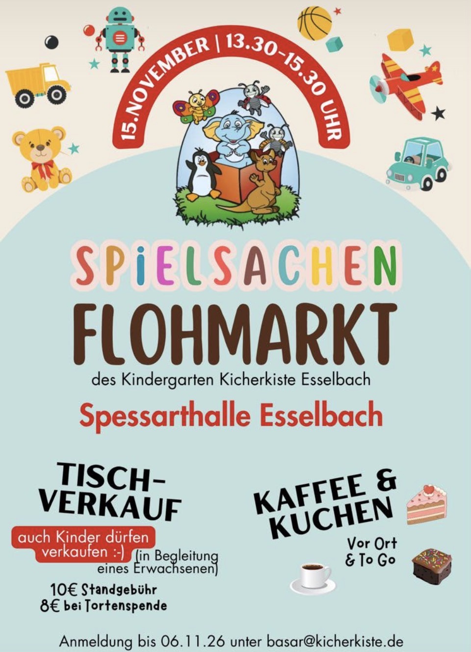 Spielzeugflohmarkt in Esselbach 