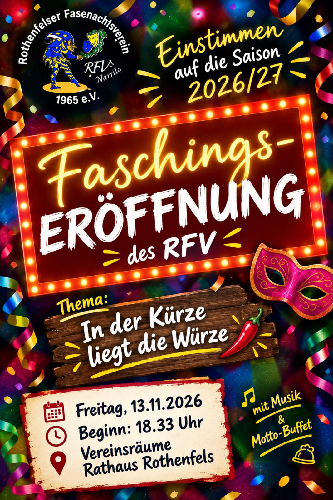 Faschingseröffnung des RFV