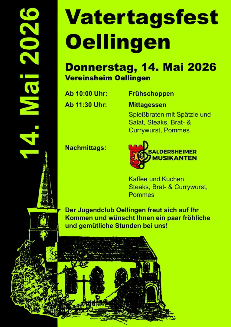 Vatertagsfest Oellingen