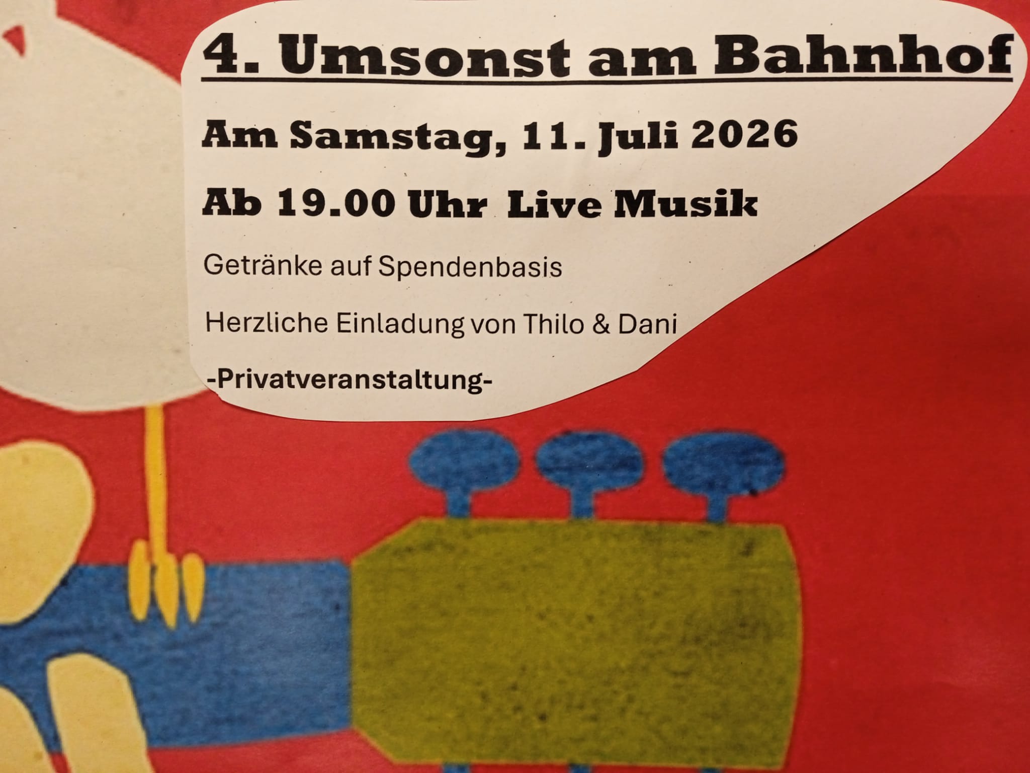 4. Umsonst am Bahnhof