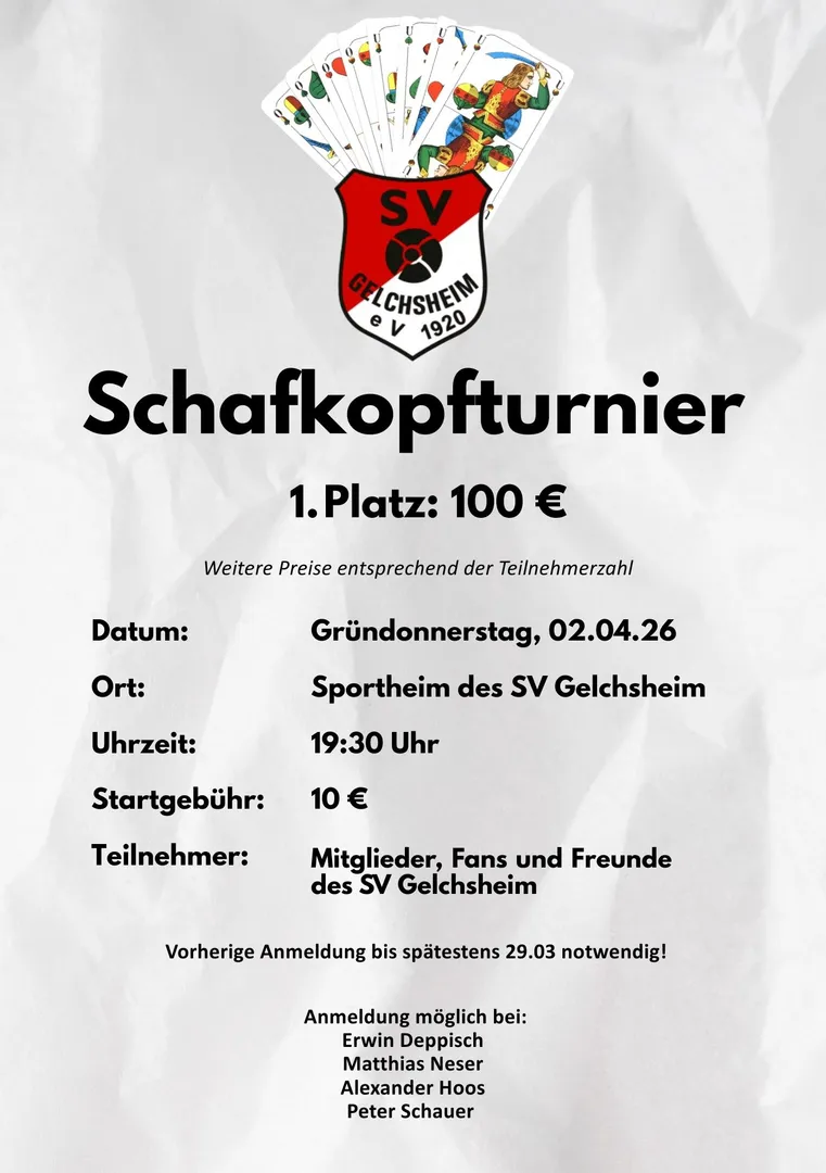 Schafkopfturnier 
