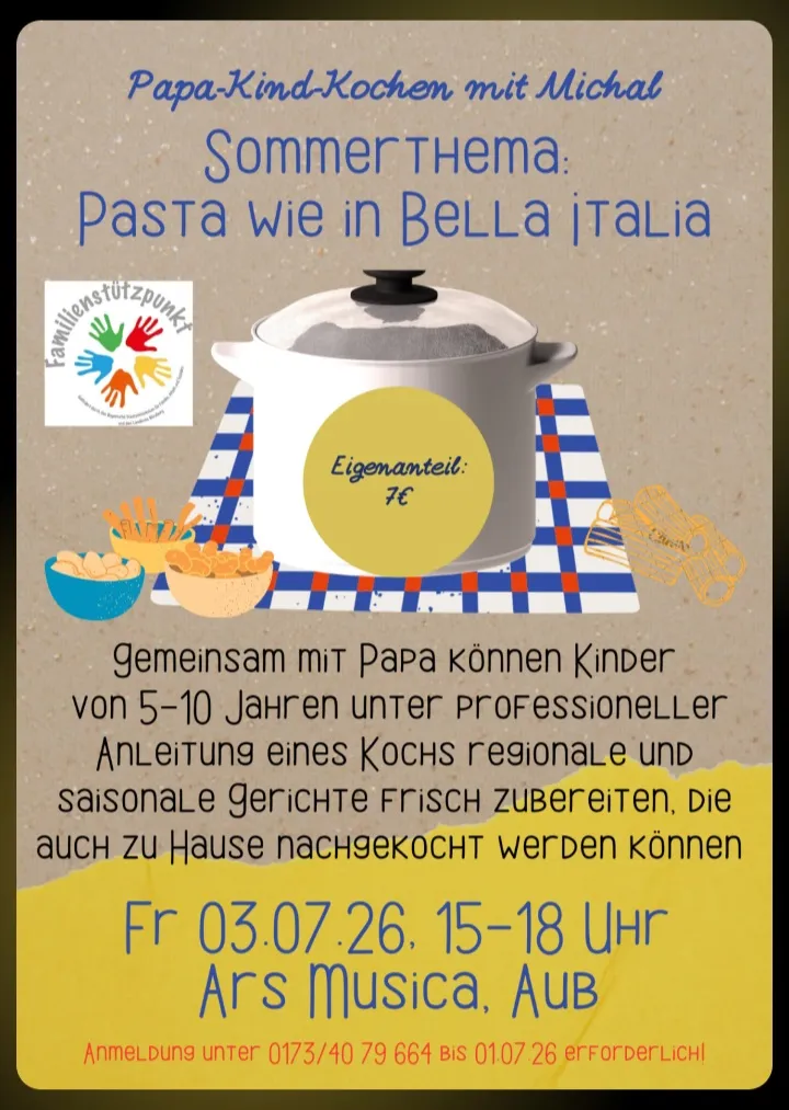 Papa-Kind-Kochen mit Michal 