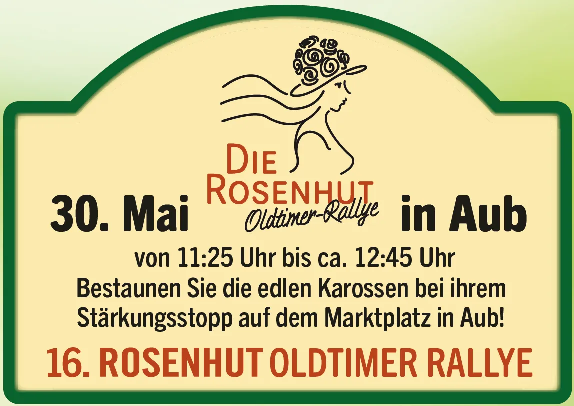 Die Rosenhut Oldtimer-Rallye