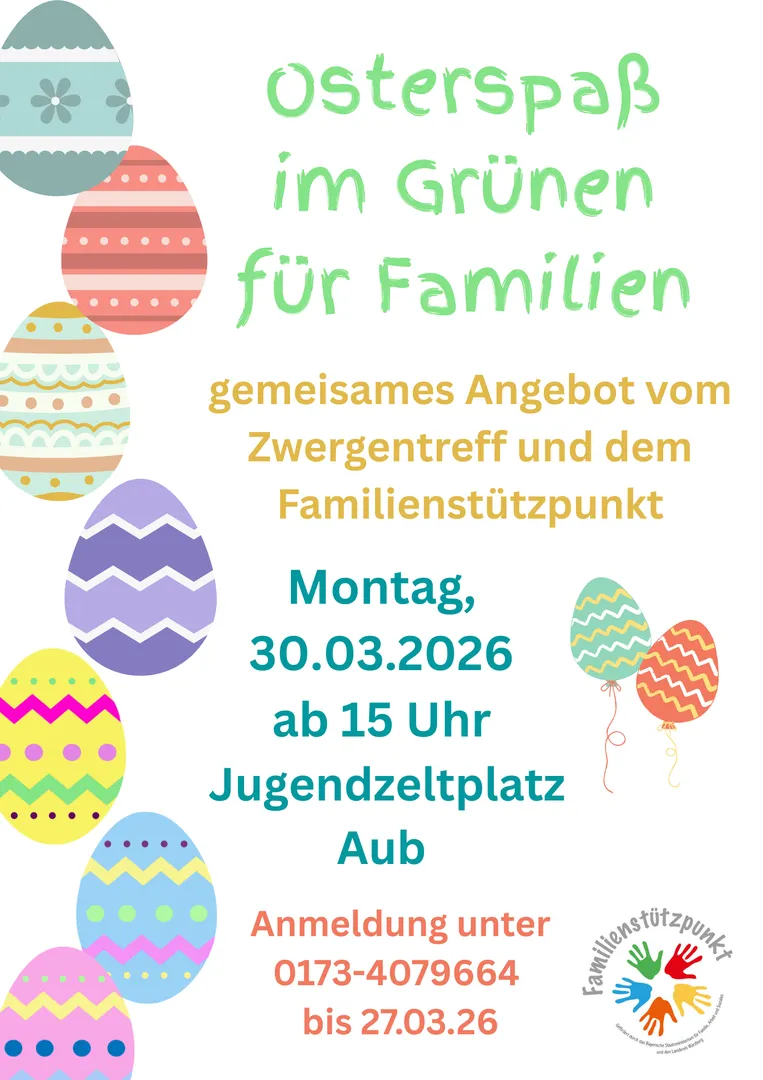 Osterspaß im Grünen für Familien 