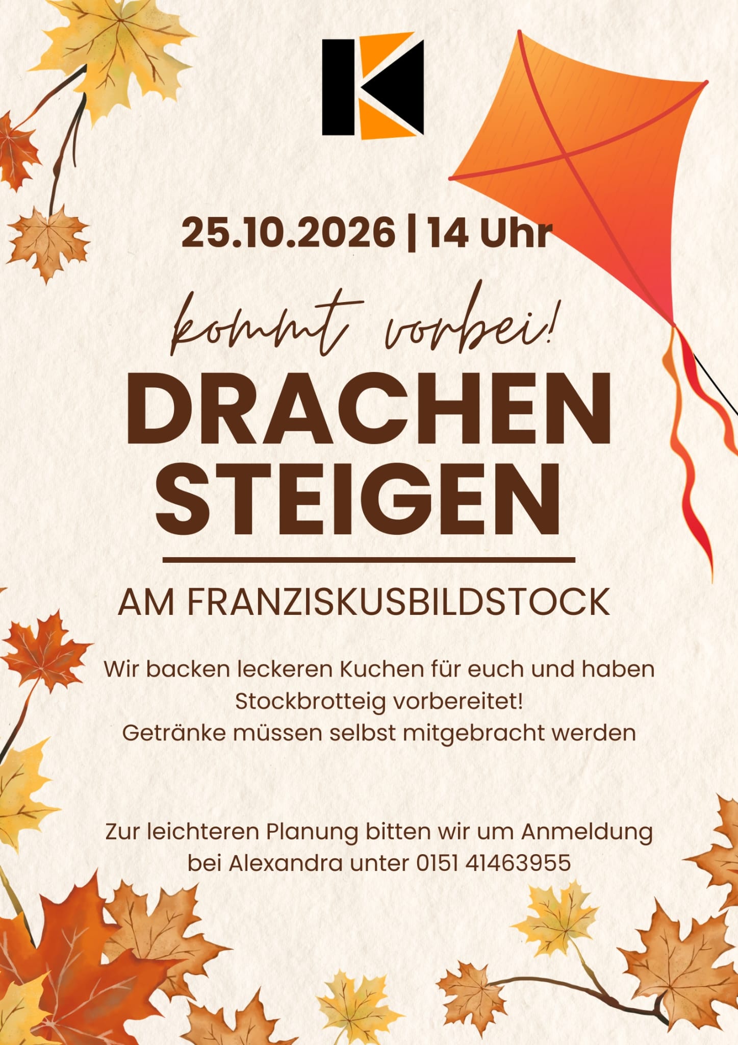 Drachensteigen 