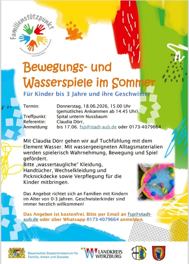 Bewegungs- und Wasserspiele 