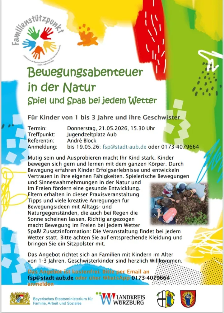 Bewegungsabenteuer in der Natur 