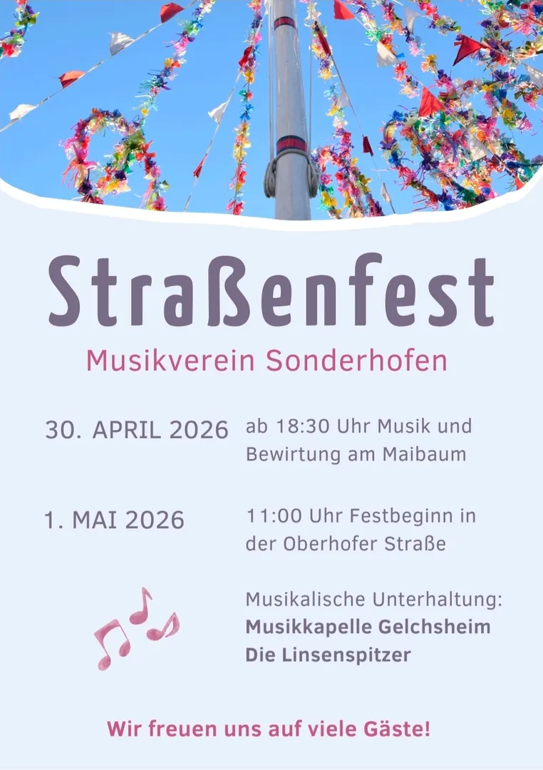 Maibaum-Aufstellung