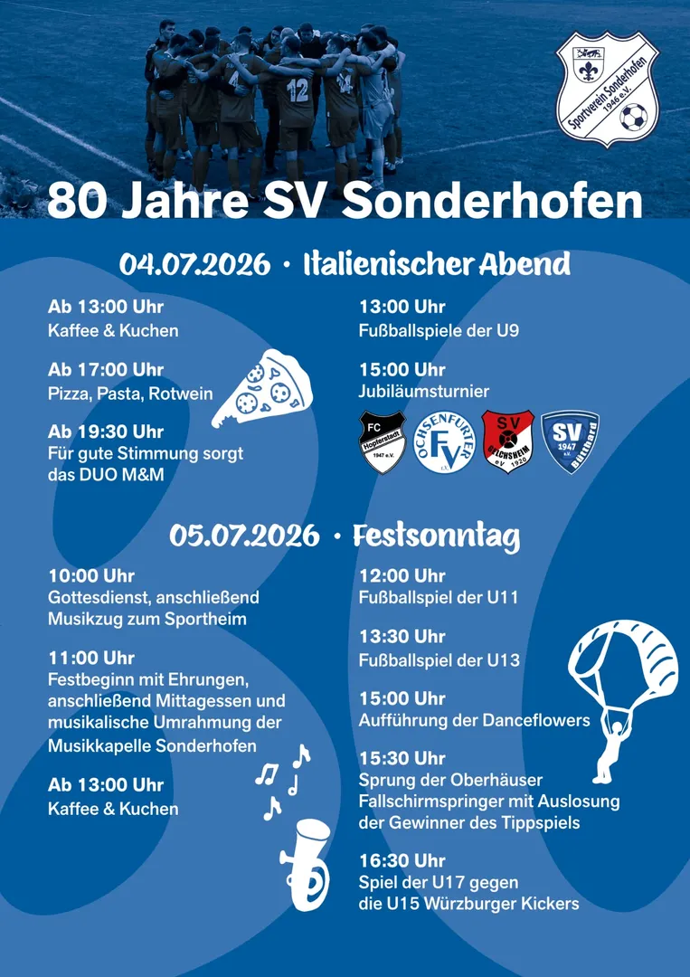 80 Jahre SV Sonderhofen