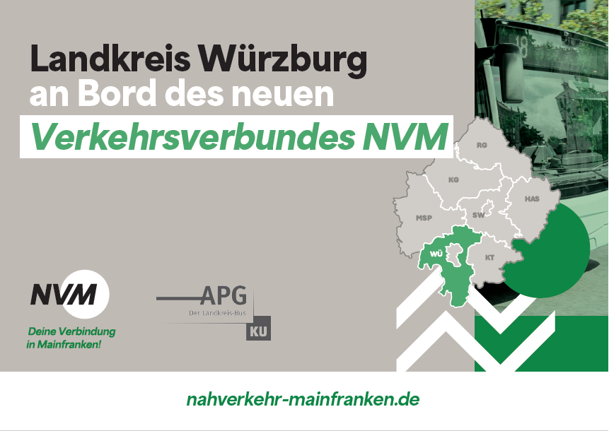 Start des Verkehrsverbund NVM am 01.01.2025 
