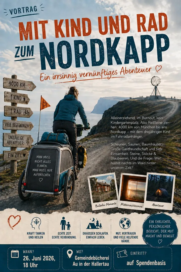 Mit Kind und Rad zum Nordkapp