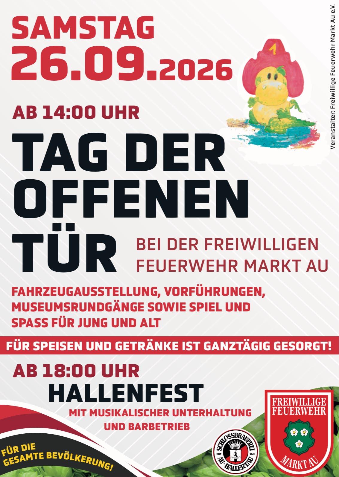 ++ Tag der offenen Tür und Hallenfest 🚒 ++