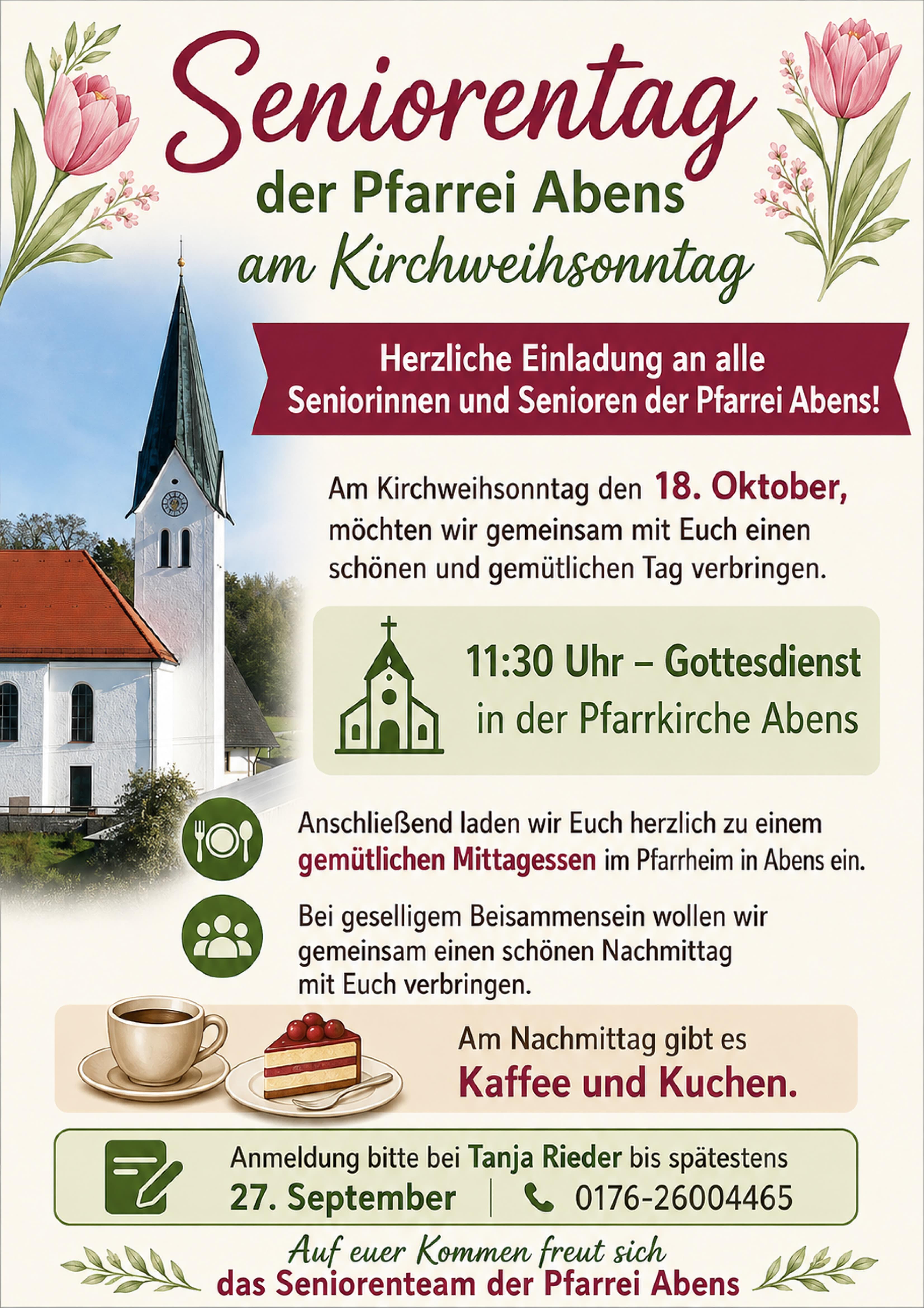 Seniorentag der Pfarrei Abens