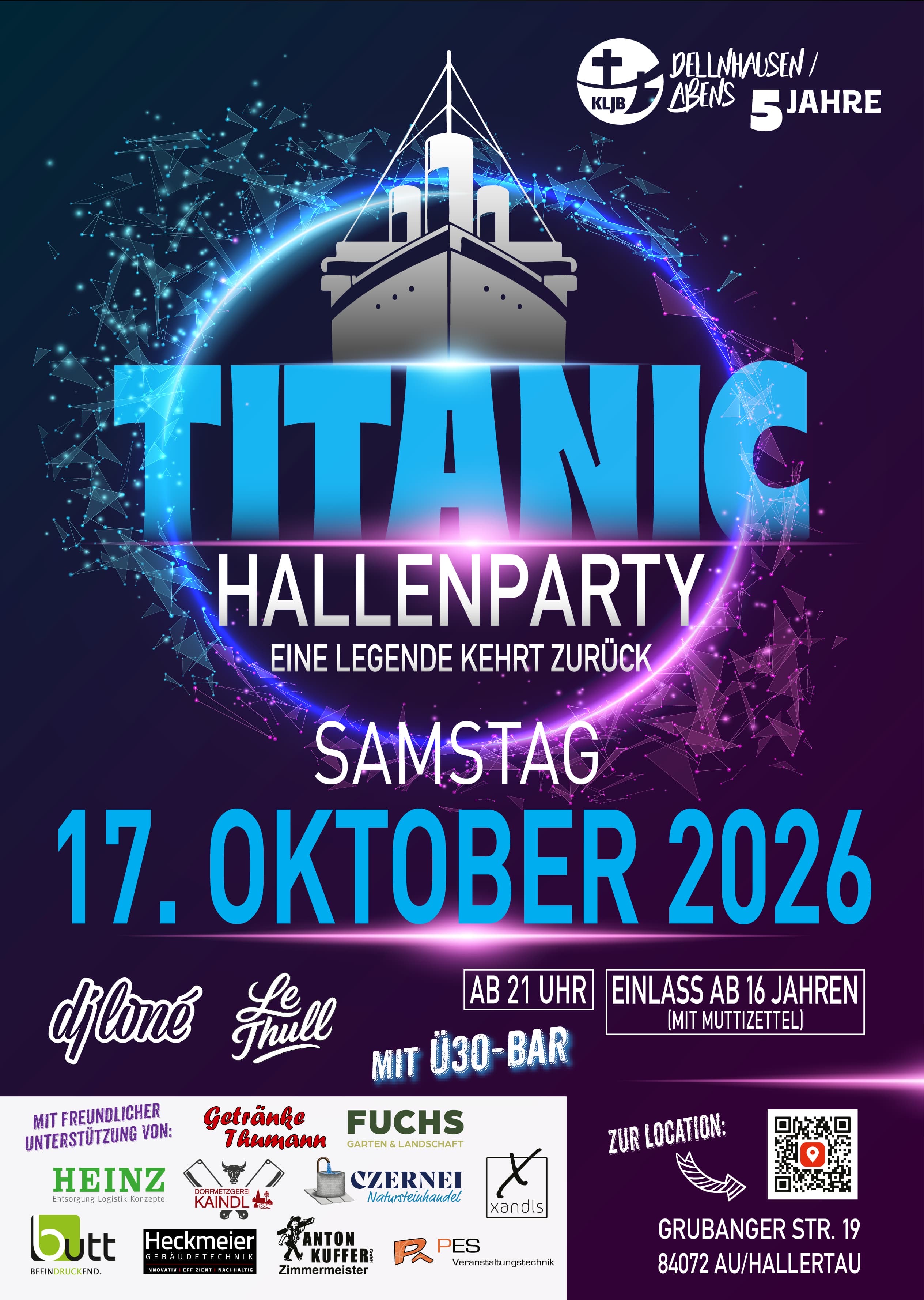 Titanic Hallenparty