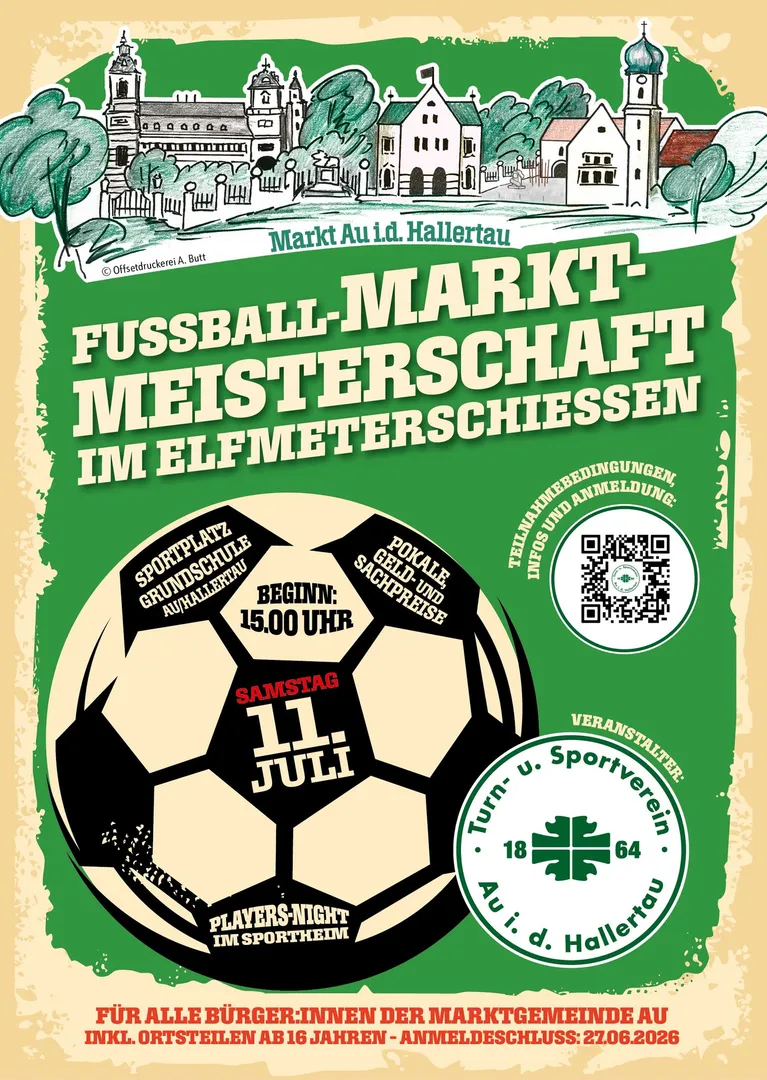 3. Marktmeisterschaft im Elfmeterschießen