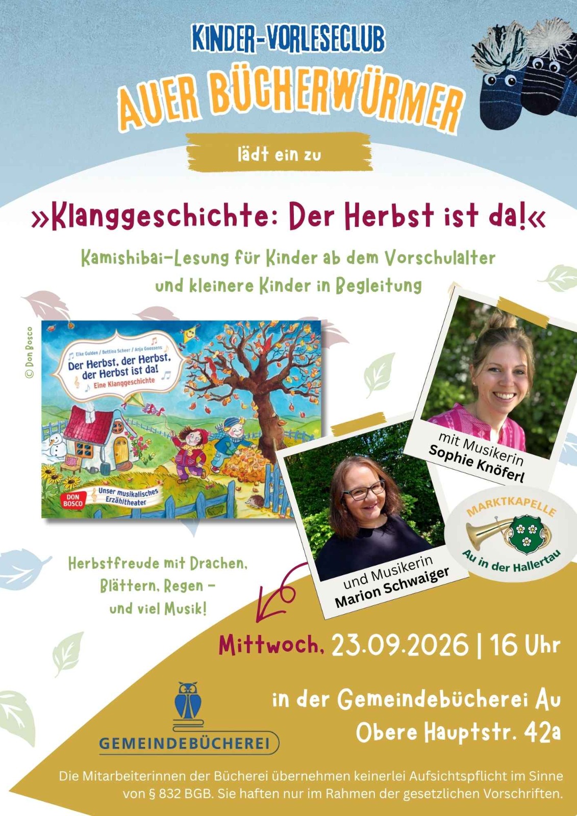 Kamishibai Lesung in der Gemeindebücherei