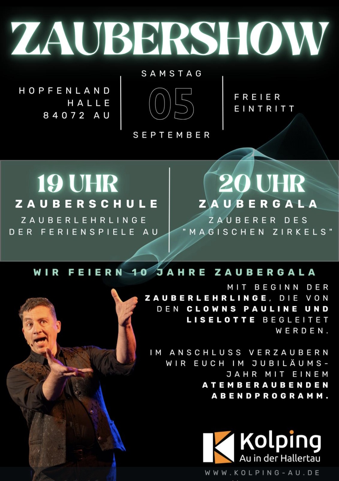 Große Zaubergala und Kinder-Zaubershow