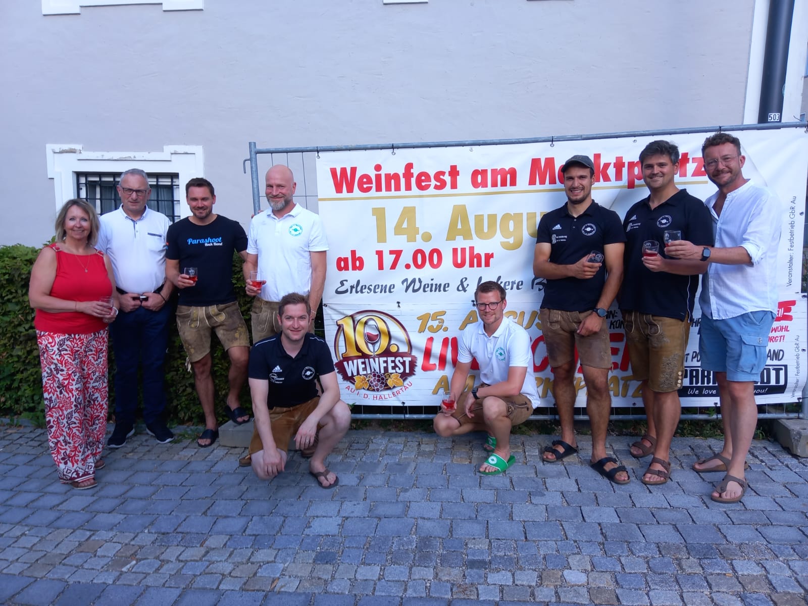 10. Weinfest auf dem Marktplatz