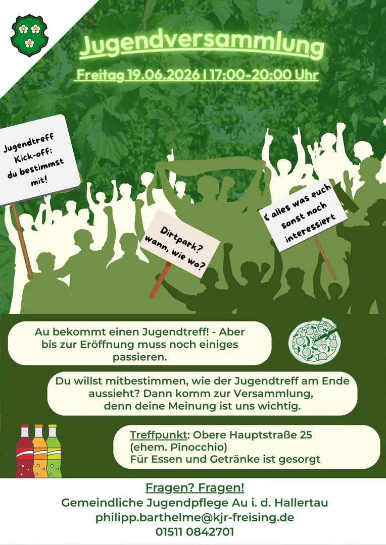 Jugendversammlung am 19.06.2026