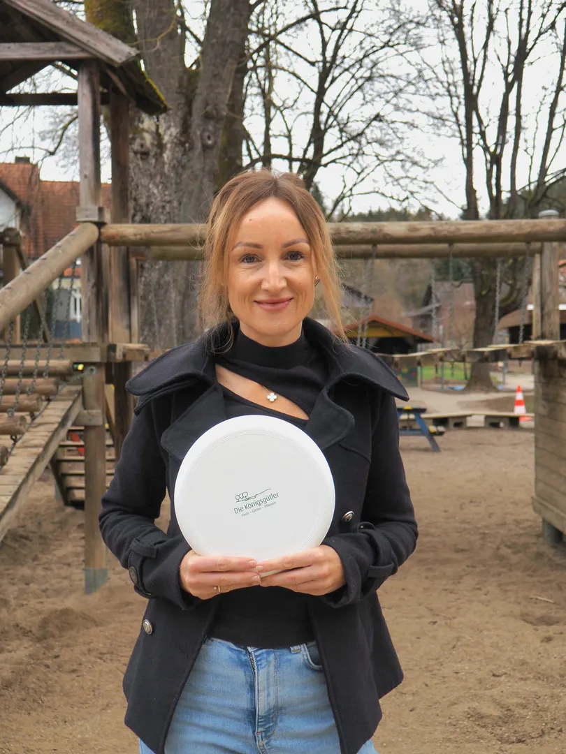 Frisbee Spende von den Königsgütler GmbH