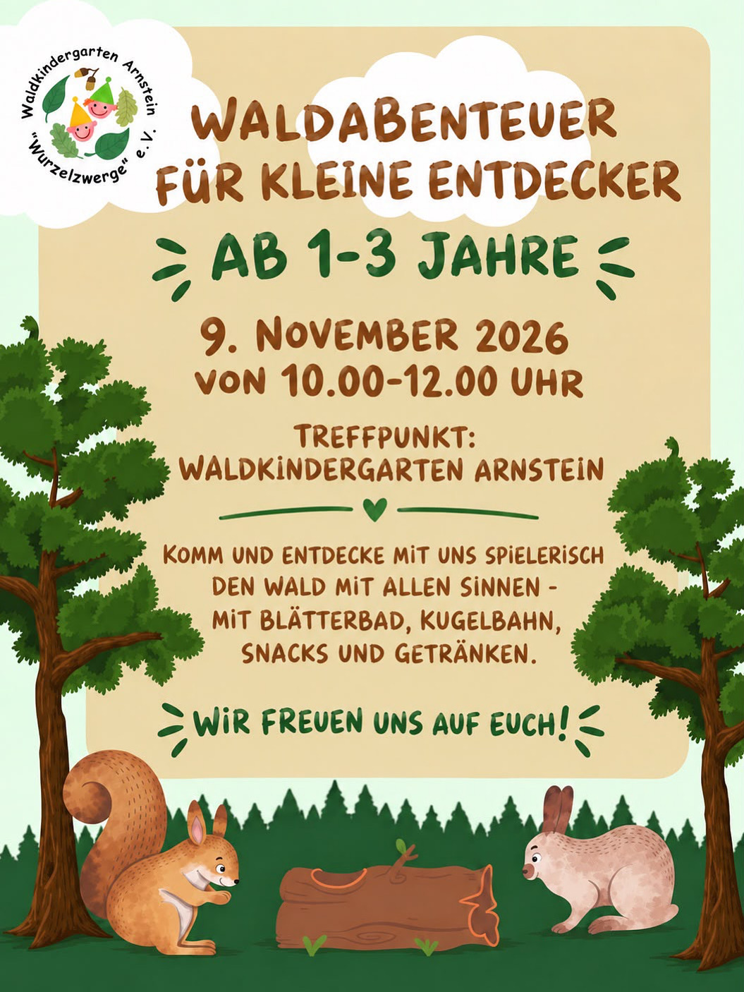 Waldabenteuer für kleine Entdecker