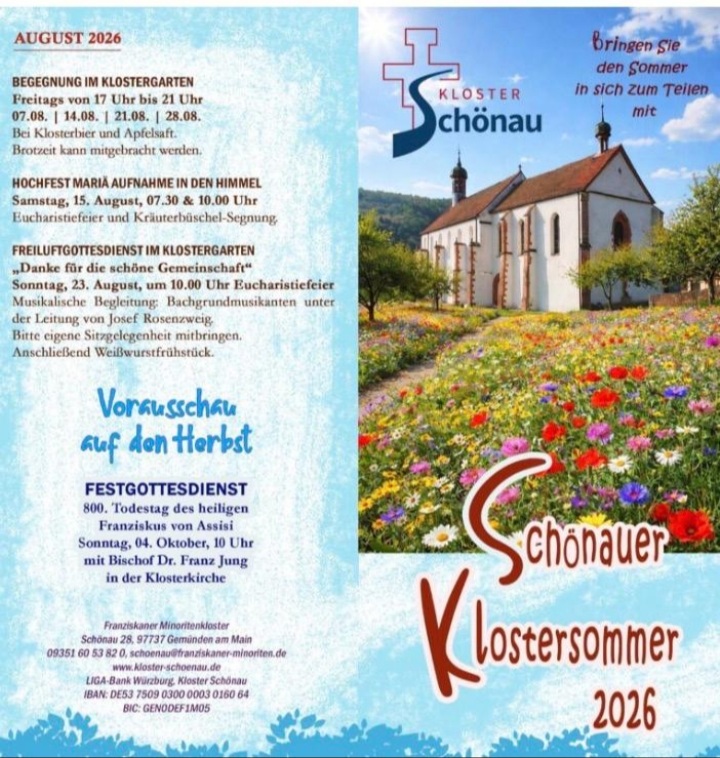 Gottesdienst mit den Bachgrundmusikanten im Kloster Schönau