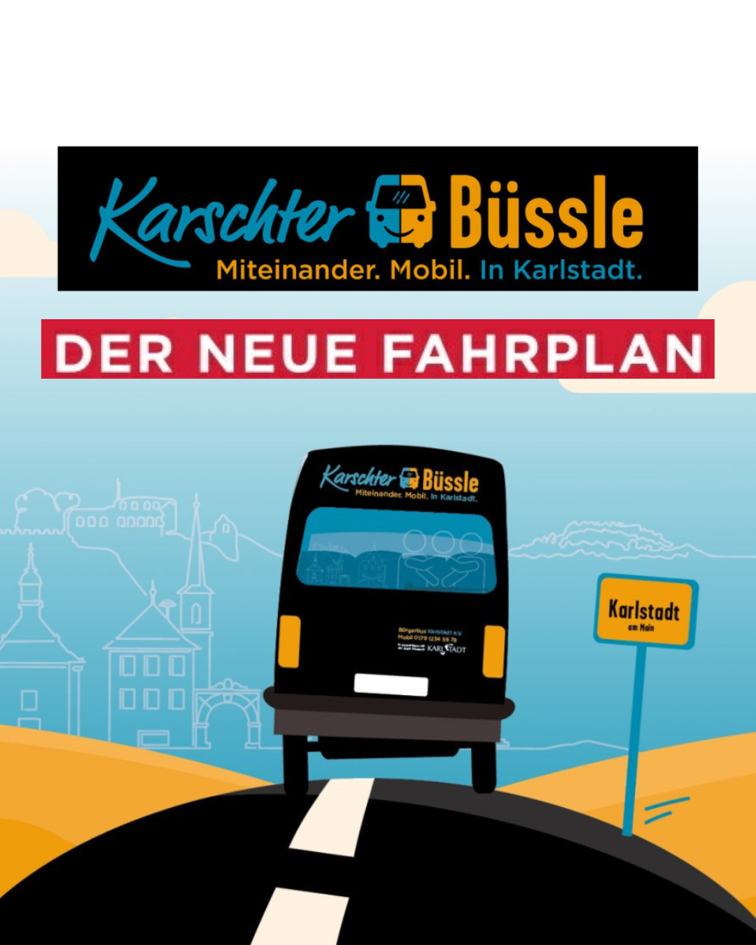 Fahrplan vom Karschter Büssle 