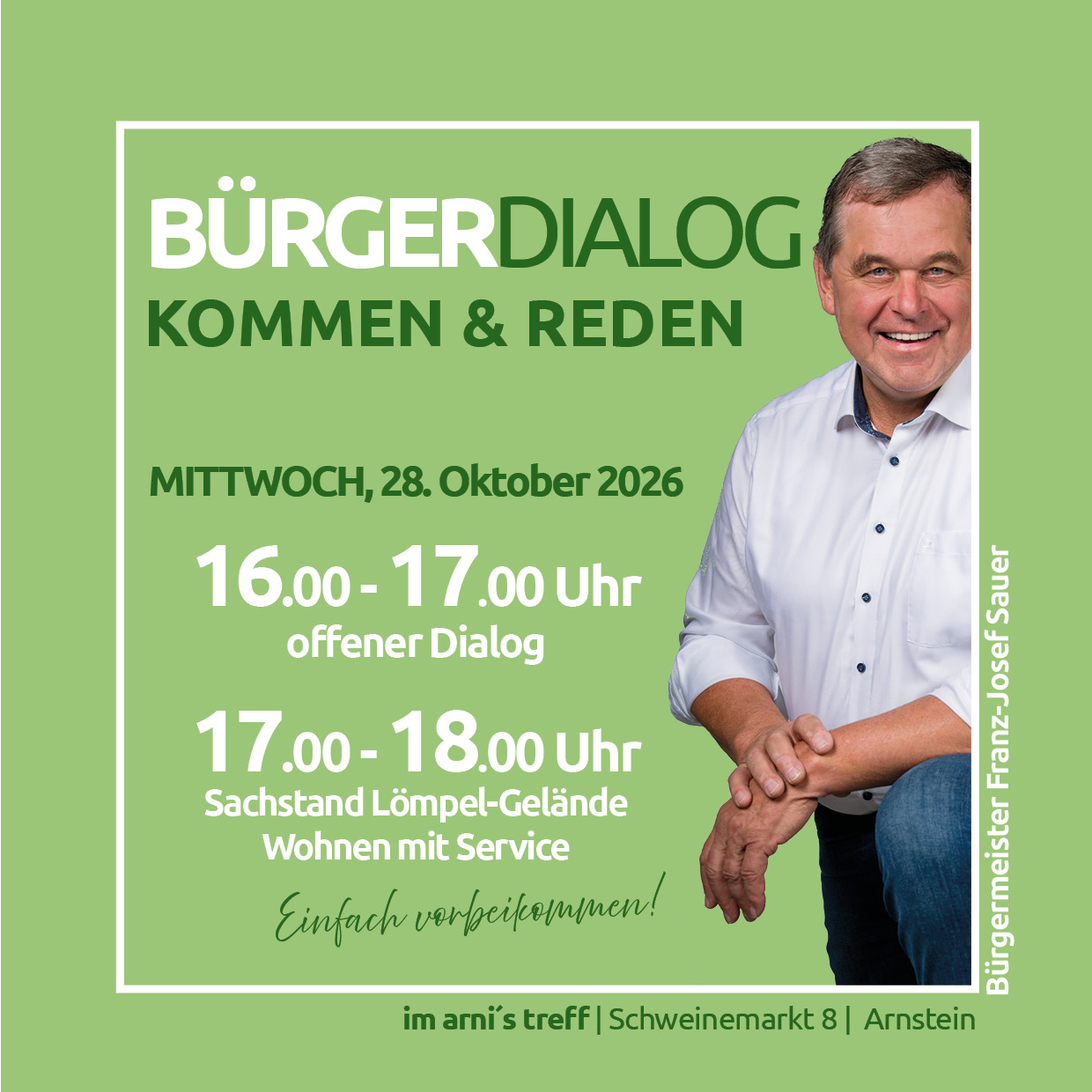 Bürgerdialog „Kommen & Reden“ 