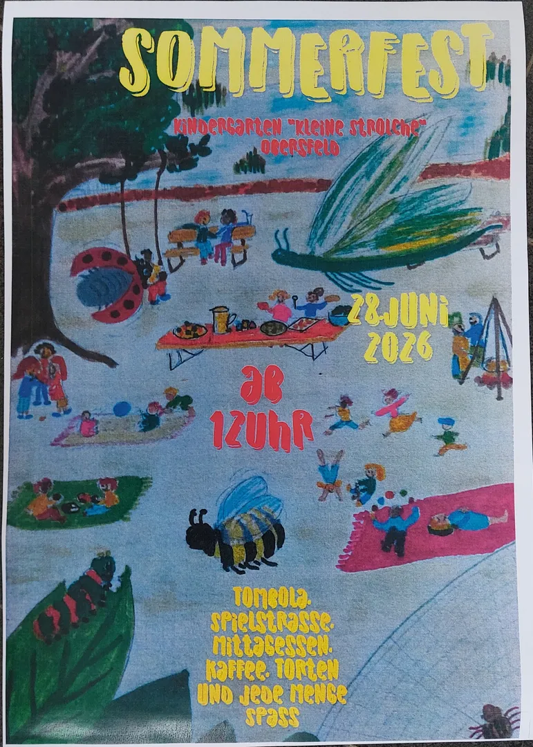 Einladung zum Sommerfest der 