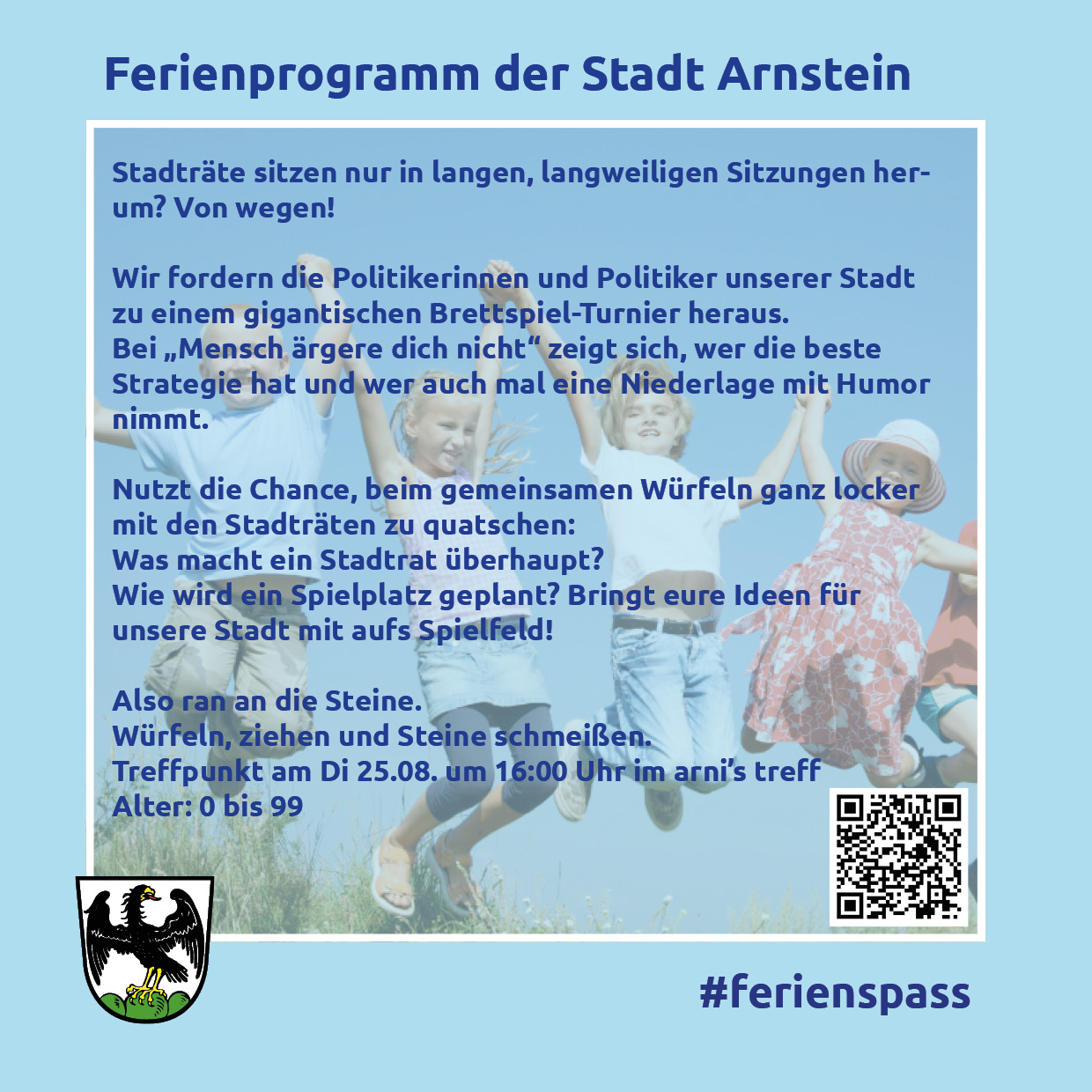 Ferienprogramm der Stadt Arnstein