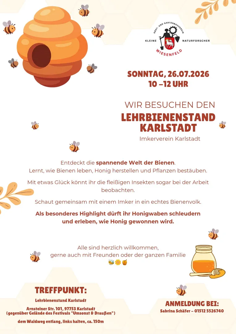 Besuch bei der Imkerei 
