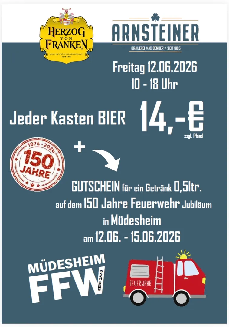 Werksverkauf zu Sonderpreisen am 12. Juni von 10:00 bis 18:00 Uhr