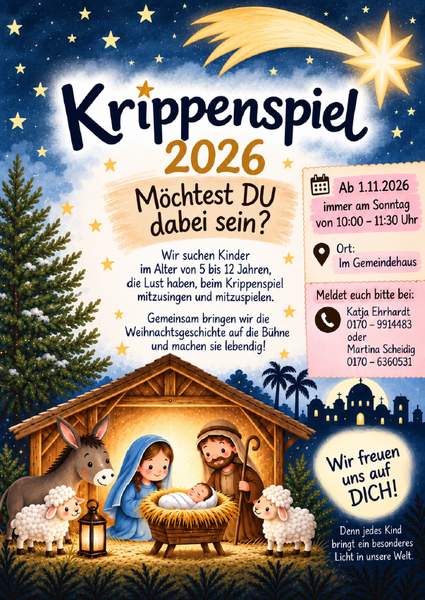 Krippenspiel 2026