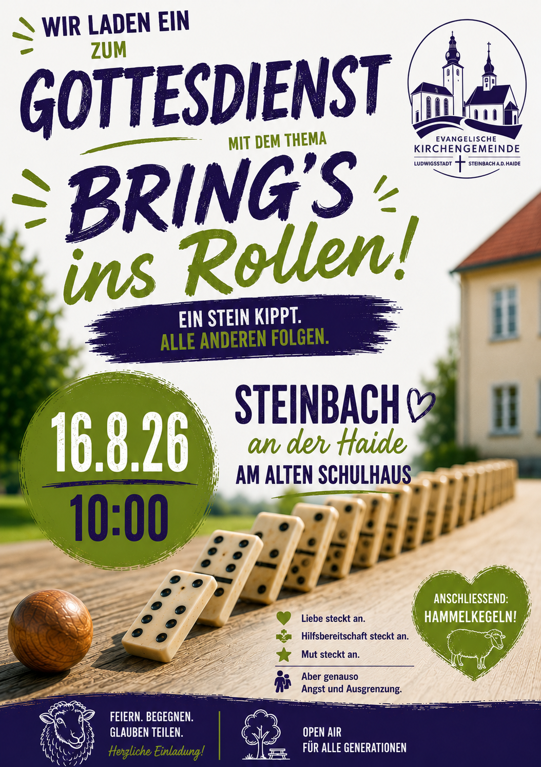 Gottesdienst zum Hammelkegeln