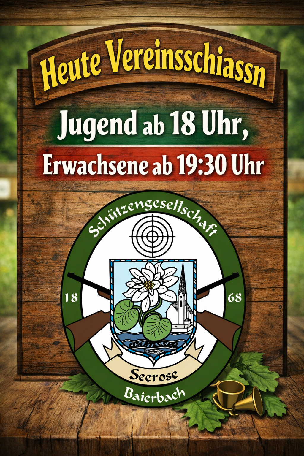 Anfangsschiassn!!!