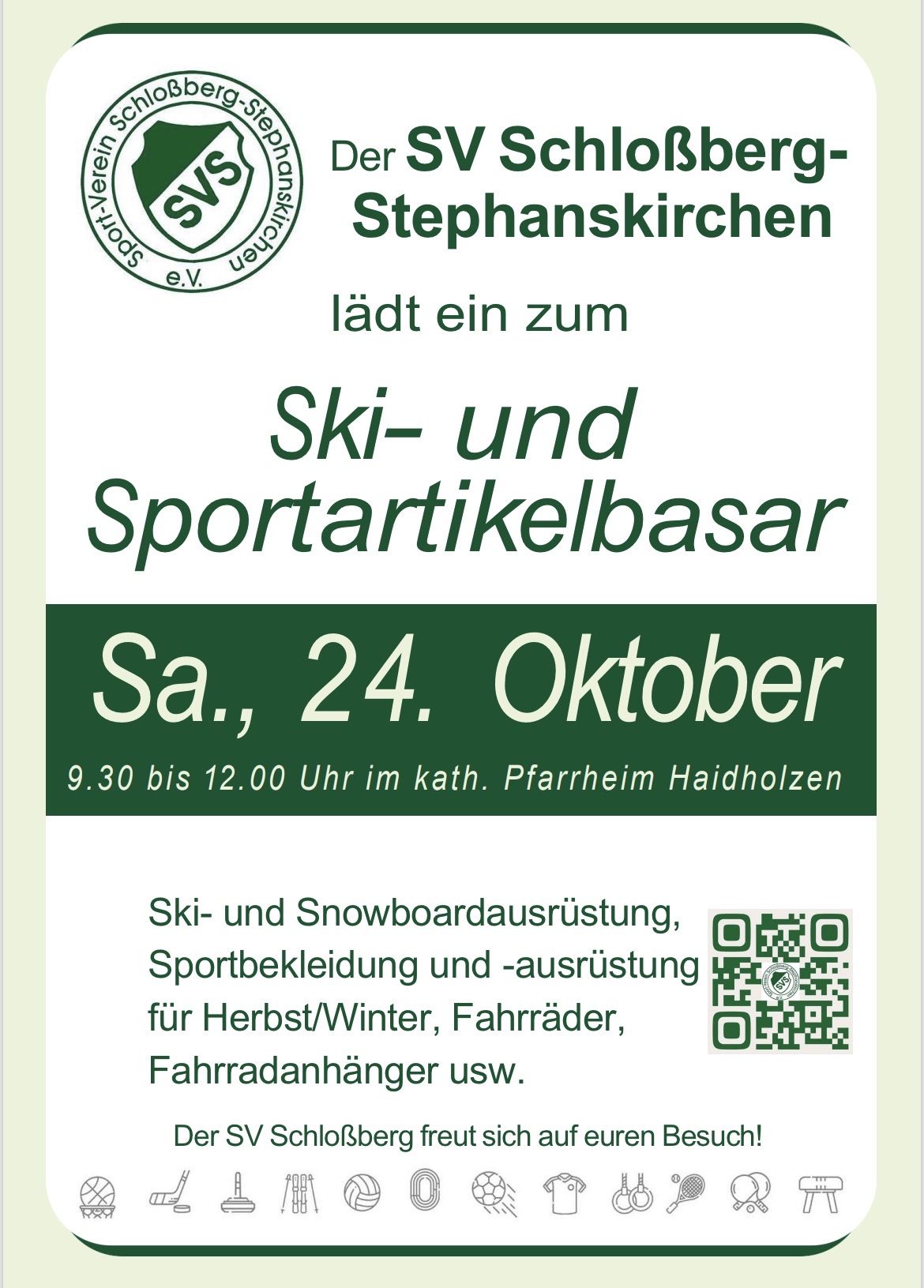 Ski- und Sporartikelbasar