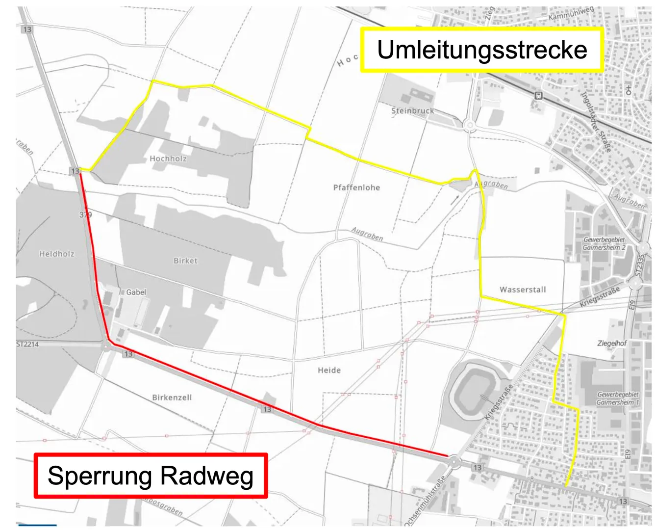 Bekanntmachung Eichenprozessionsspinner