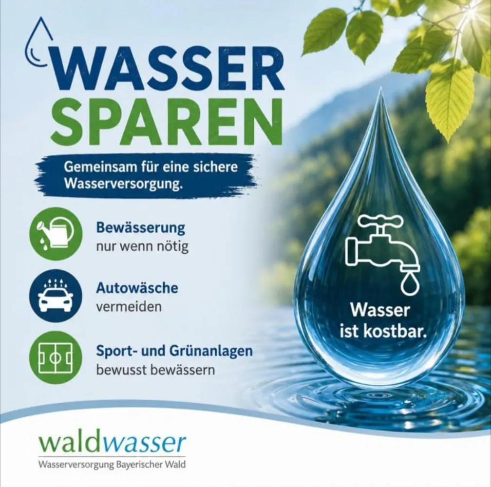 Wassersparen – gemeinsam durch die Trockenperiode