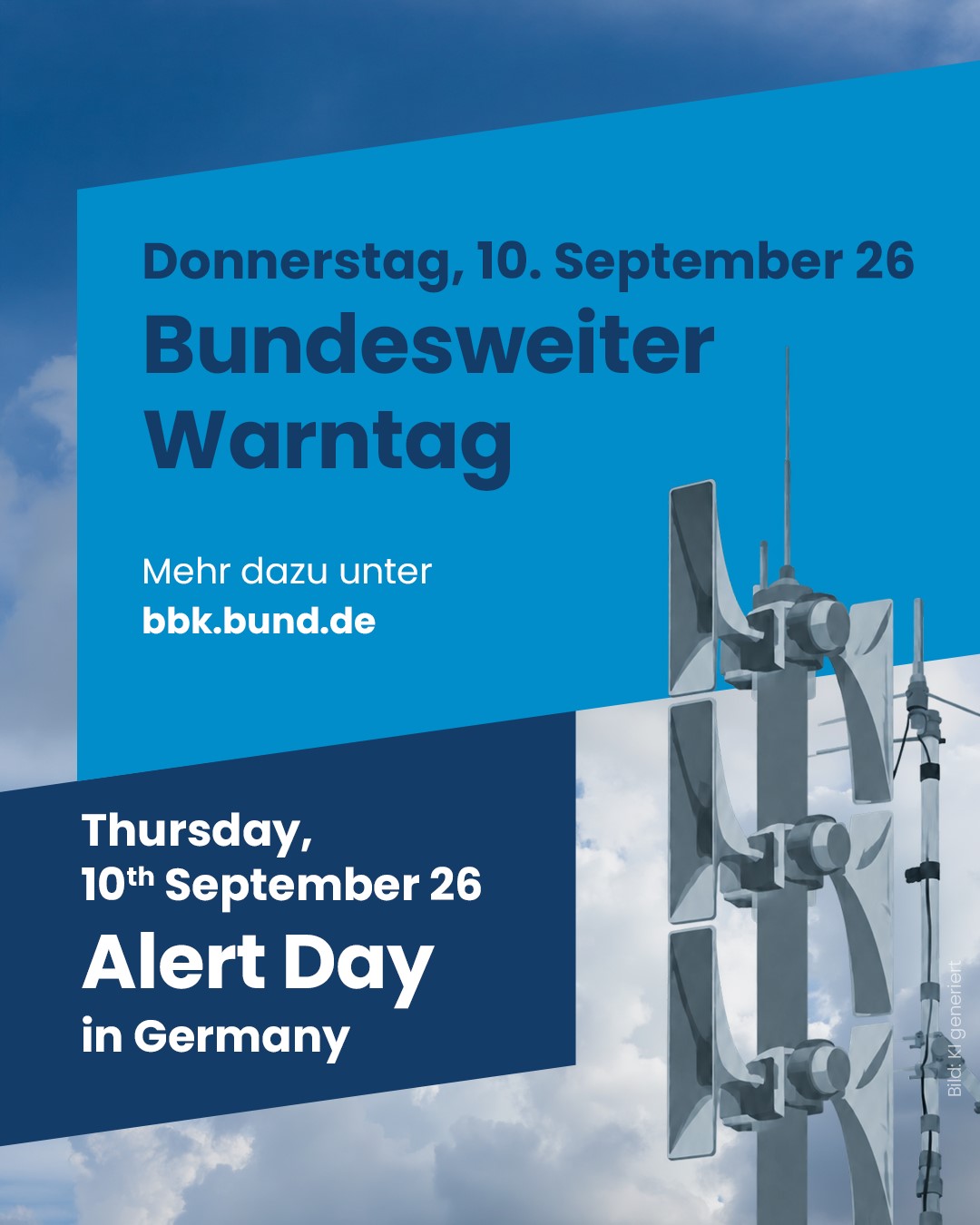 Bundesweiter Warntag 2026