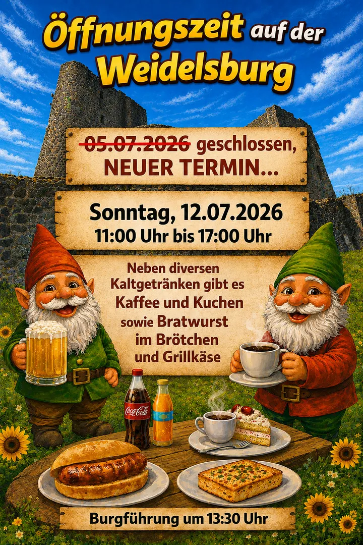 Öffnung des Infozentrums am 12.07.2026