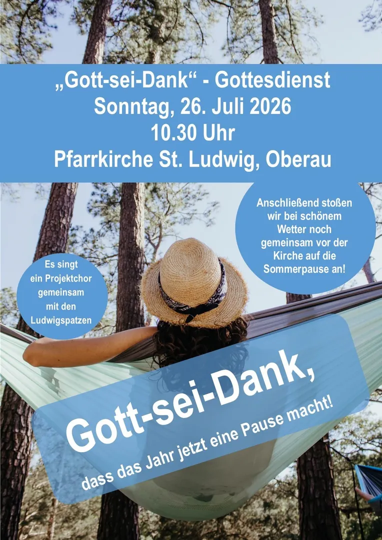 Gott sei Dank - Gottesdienst