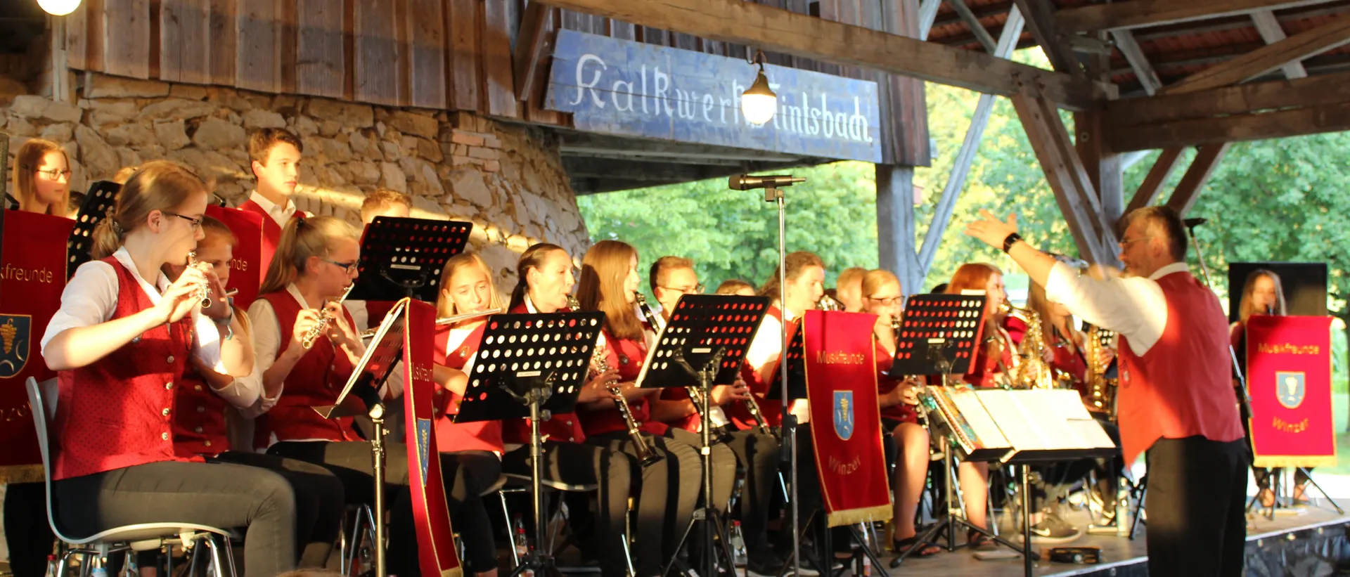 Sommerserenade der Musikfreunde Winzer am Ziegel- und Kalk Museum