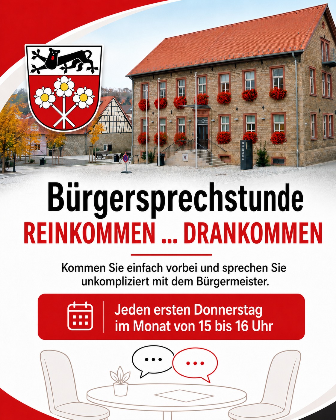 Bürgersprechstunde im Rathaus